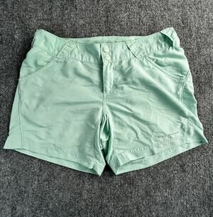 Columbia PFG Women's Omni-Shade Mint Fishing Shorts Size S UPF Stretch